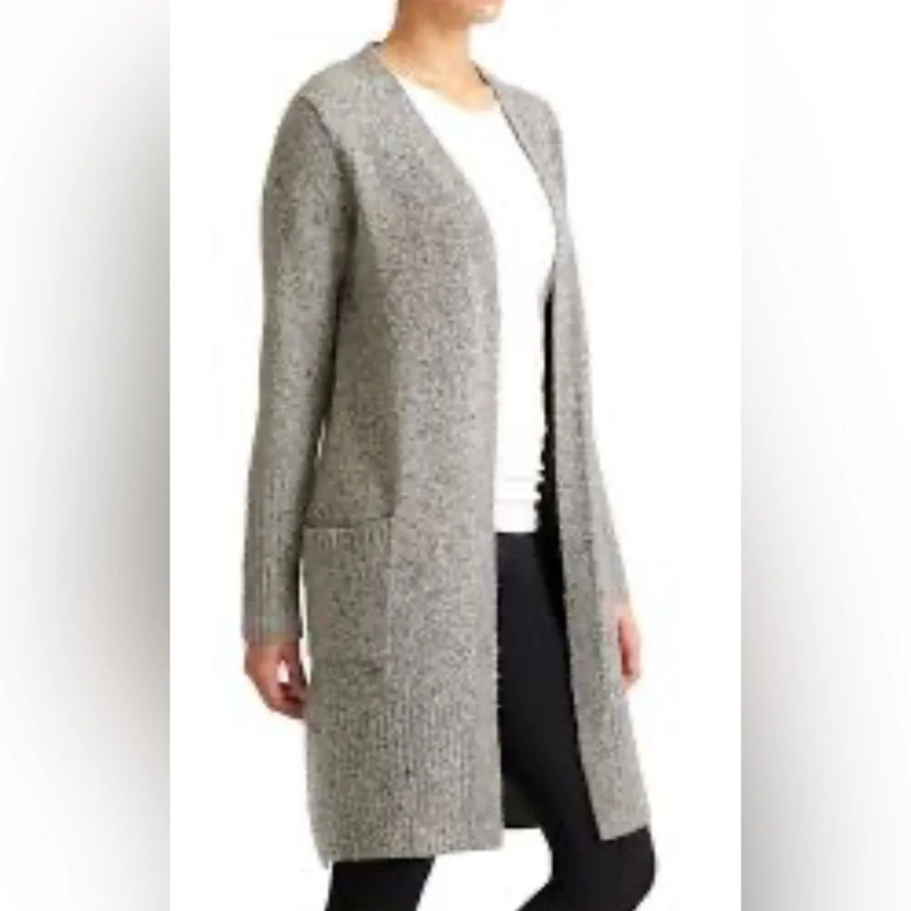Athleta Passage Open front cardigan Gray Large NWOT - Picture 12 of 13